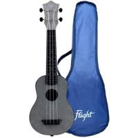 TUS65 Shimmer Travel Uke - Silver