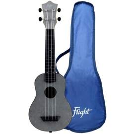 TUS65 Shimmer Travel Uke - Silver