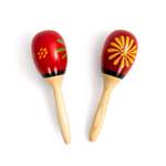 Percussion Plus wooden maracas pair Product Image