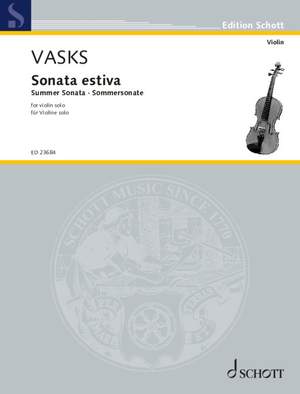 Vasks, P: Sonata estiva