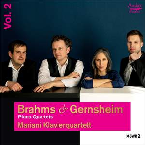 Brahms & Gernshiem: Piano Quartets Product Image