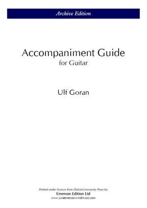 Ulf Goran: Accompaniment Guide for Guitar