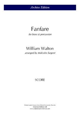 Walton: Fanfare for Brass & Percussion