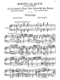 Glinka, Michail Ivanovich: A Life for the Tsar