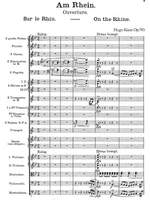 Kaun, Hugo: Am Rhein: Eine Wanderung fröhlicher Gesellen in B-flat major Op.90 , overture for grand orchestra Product Image