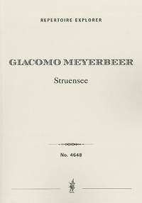 Meyerbeer, Giacomo: Struensee, incidental music