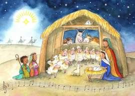 RSCM Christmas Cards – Christmas Carols (Pack of 8)