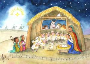 RSCM Christmas Cards – Christmas Carols (Pack of 8)