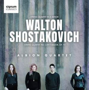Walton: String Quartet in A Minor – Shostakovich: String Quartet No. 3 in F Major