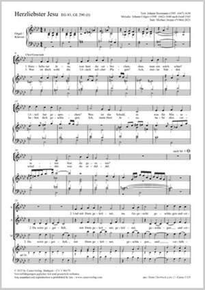 Hoppe, Michael: Herzliebster Jesu (F minor)
