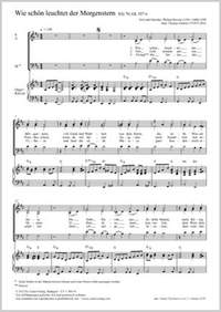 Nicolai, Philipp: Wie schön leuchtet der Morgenstern (D major)