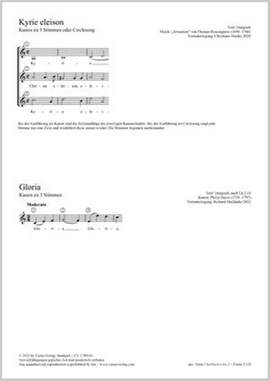Roseingrave, Thomas / Hayes, Philip: Kyrie eleison / Gloria