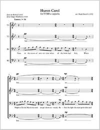 Sirett, Mark: Huron Carol (G minor)