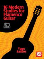 Yago Santos: 16 Modern Studies for Flamenco Guitar Product Image
