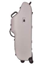 BAM Hightech Baritone Saxophone Case Light Grey Product Image