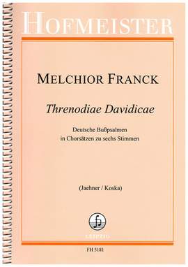 Franck, M: Threnodiae Davidicae