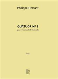Philippe Hersant: Quatuor N° 6