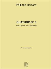 Philippe Hersant: Quatuor N° 6