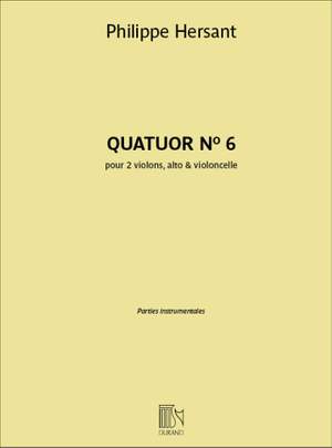 Philippe Hersant: Quatuor N° 6