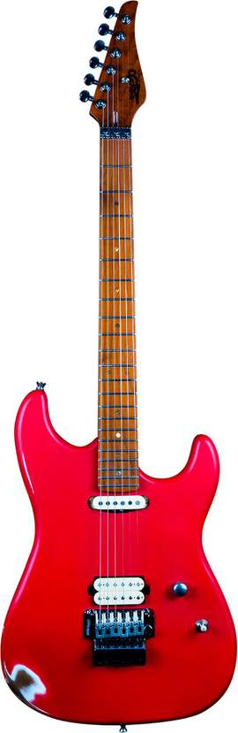 Jet: Electric Guitar - JS850 Red (Relic)