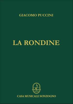 Giacomo Puccini: Rondine Opera Completa