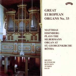 Great European Organs, Vol. 33: St. Georgenkirche, Rötha