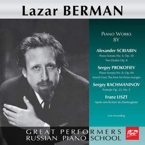 Rachmaninoff, Prokofiev, Scriabin & Liszt: Piano Works (Live)
