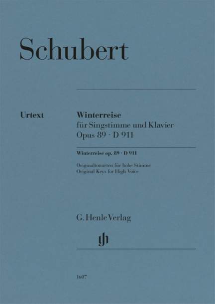 Schubert: Winterreise Op. 89 D911
