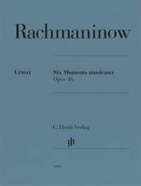 Rachmaninoff: Six Moments musicaux, Op. 16