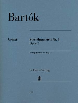 Bartók: String Quartet No. 1, Op. 7