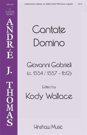 Giovanni Gabrieli: Cantate Domino