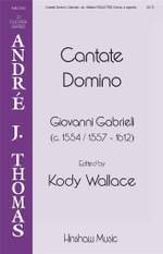 Giovanni Gabrieli: Cantate Domino Product Image