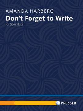 Harberg, A: Don't Forget to Write