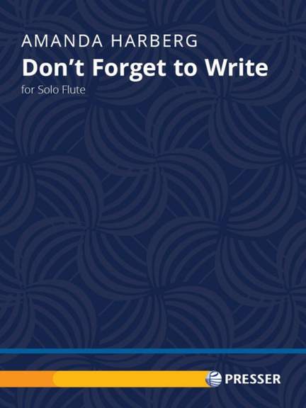 Harberg, A: Don't Forget to Write
