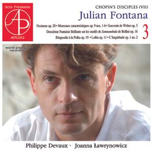 Julian Fontana - Complete Piano Works 3