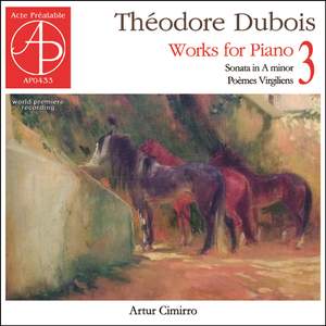 Dubois: Works for PIano, Vol. 3