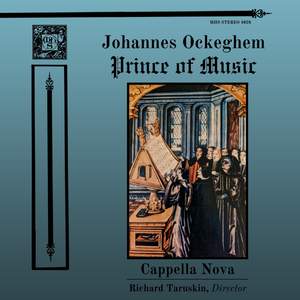 Johannes Ockeghem - Prince of Music