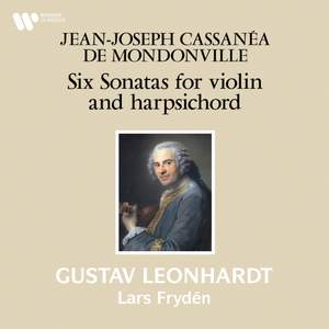 Mondonville: Six Sonatas for Violon and Harpsichord, Op. 3 Product Image