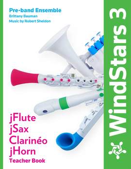Nuvo WindStars 3 Pre-band Ensemble – teachers' book