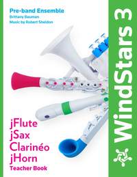 Nuvo WindStars 3 Pre-band Ensemble – teachers' book