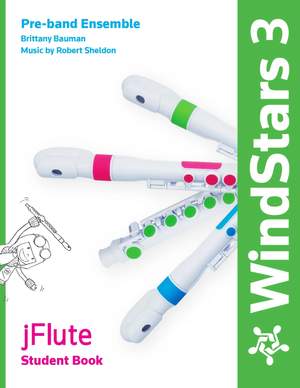 Nuvo WindStars 3 Student Book - jFlute
