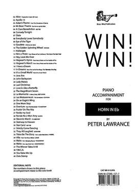 Win! Win! for Horn in Eb Piano Accompaniment