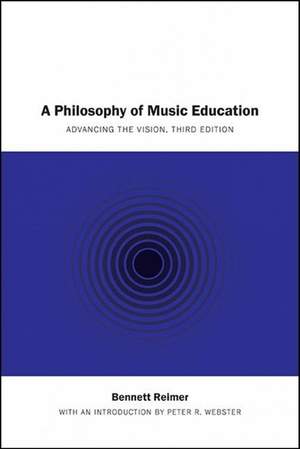 A Philosophy of Music Education