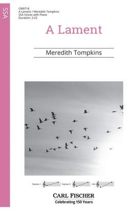 Tompkins, M: A Lament D major