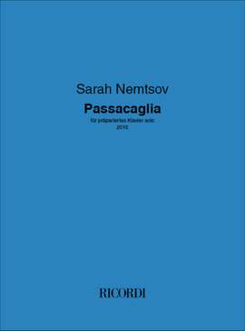 Sarah Nemtsov: Passacaglia