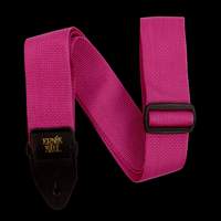 Ernie Ball Strap Polypro Raspberry & Black