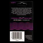 Ernie Ball Strap Blocks 4pk Purple Product Image