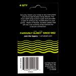 Ernie Ball Strap Blocks 4pk Green Product Image