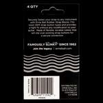 Ernie Ball Strap Blocks 4pk Grey  Product Image