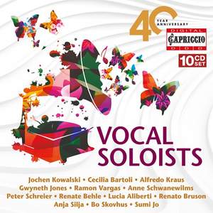 Vocal Soloists For Capriccio's 40 Year Anniversary